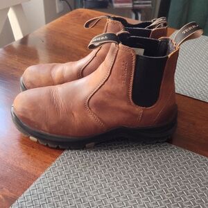 Terra Cognac  Leather Boots